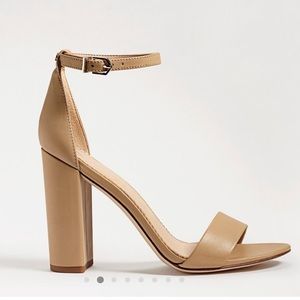 Sam Edelman nude sandal heels